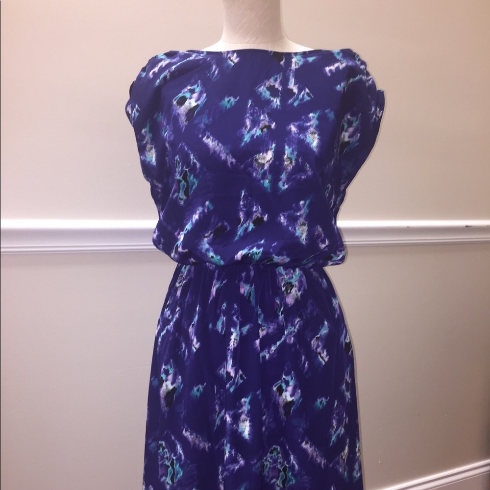 Blue dress